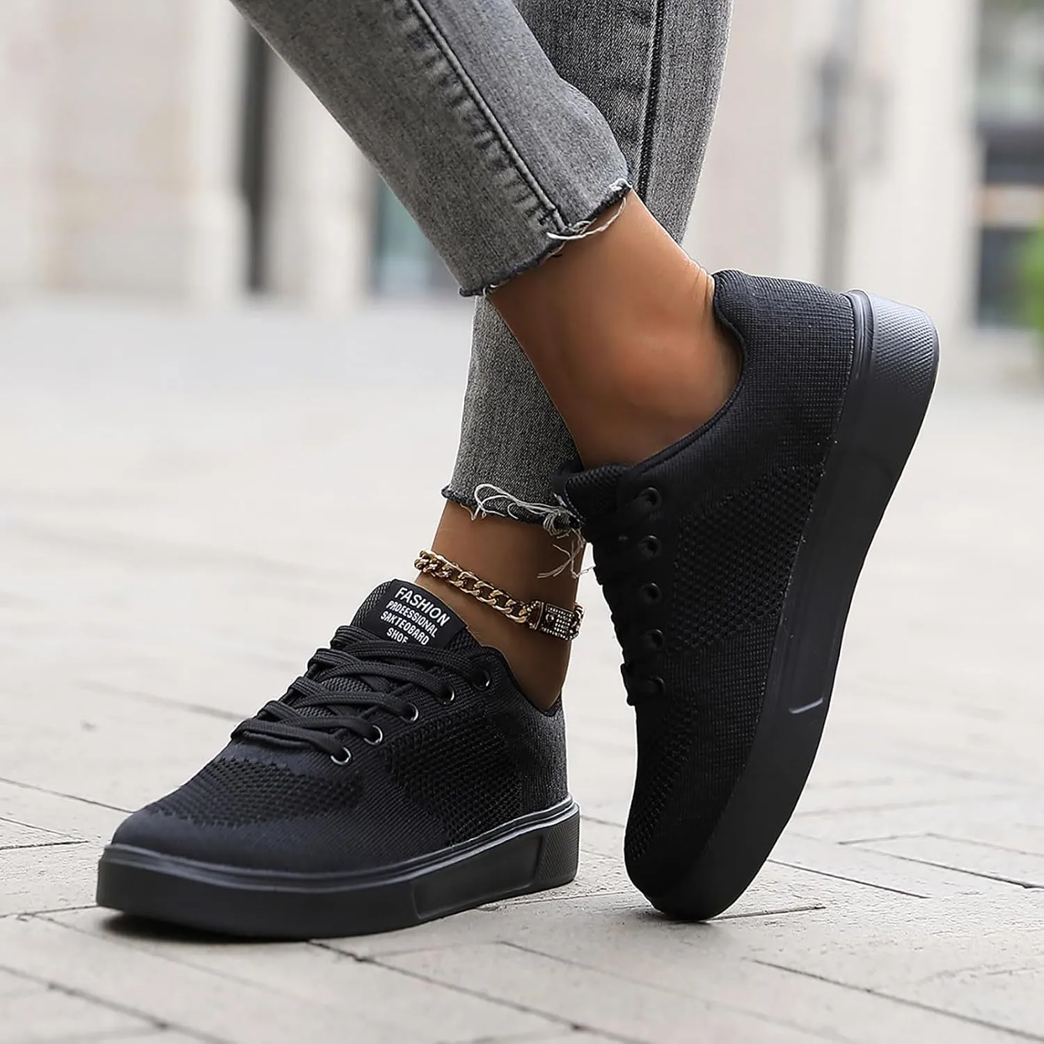 Arch Support Fitness Sneaker for Men Comfortable Lightweight Casual Walking Shoe Men's Comfortable Canvas Shoes
