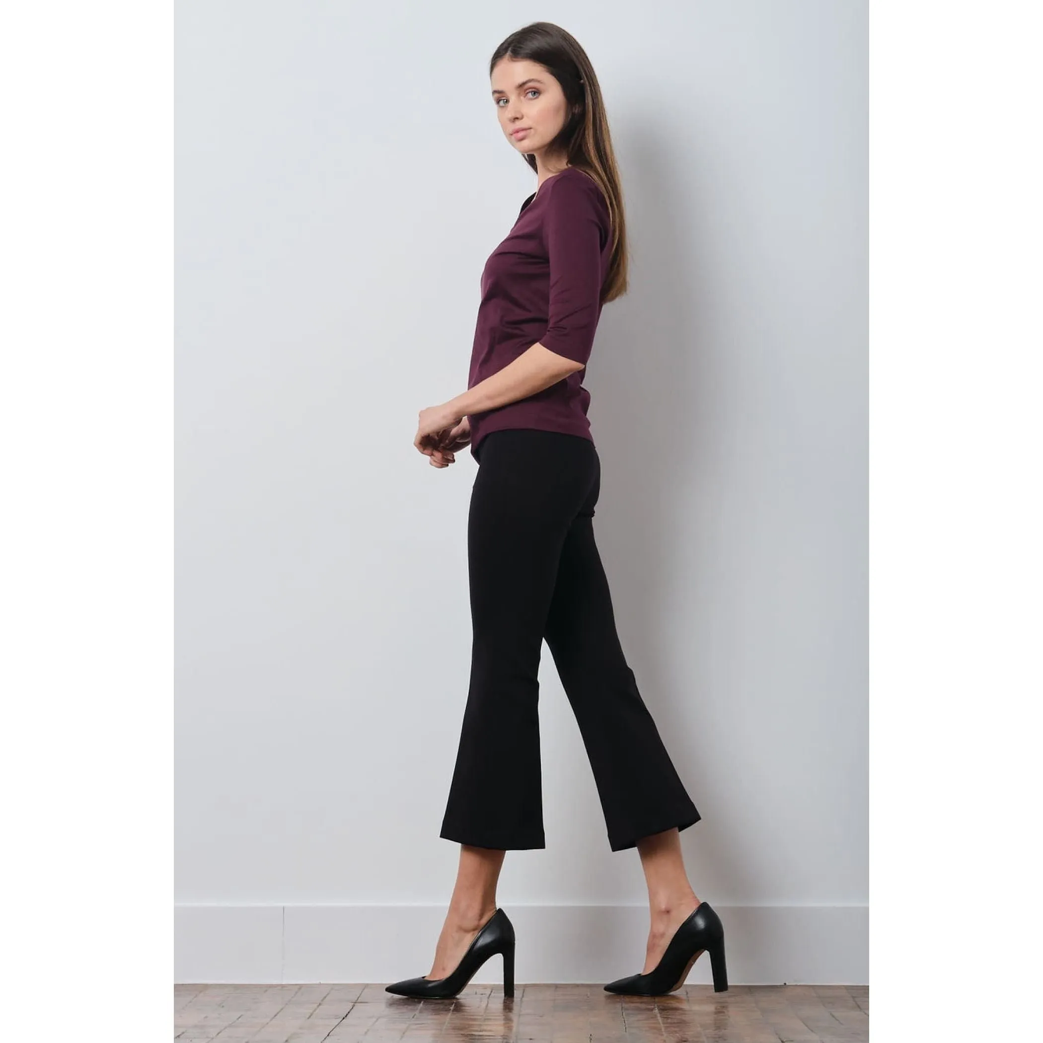 Avenue Montaigne Leo Pants Freedom Stretch Black