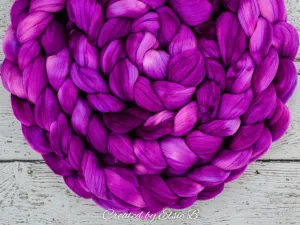 'Berry' 21 micron Merino 4 oz