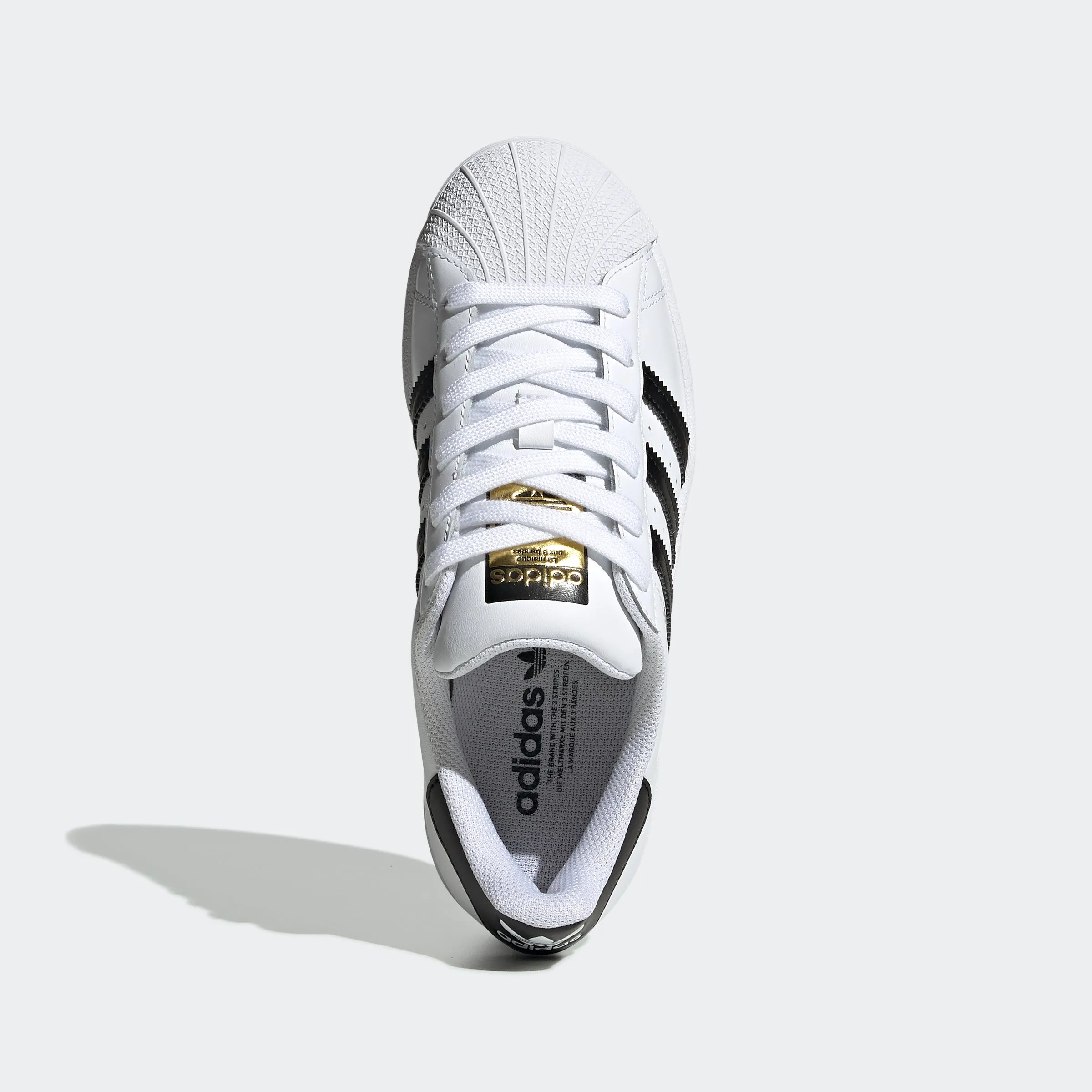 Big Kids adidas Originals Superstar Shoes White Black