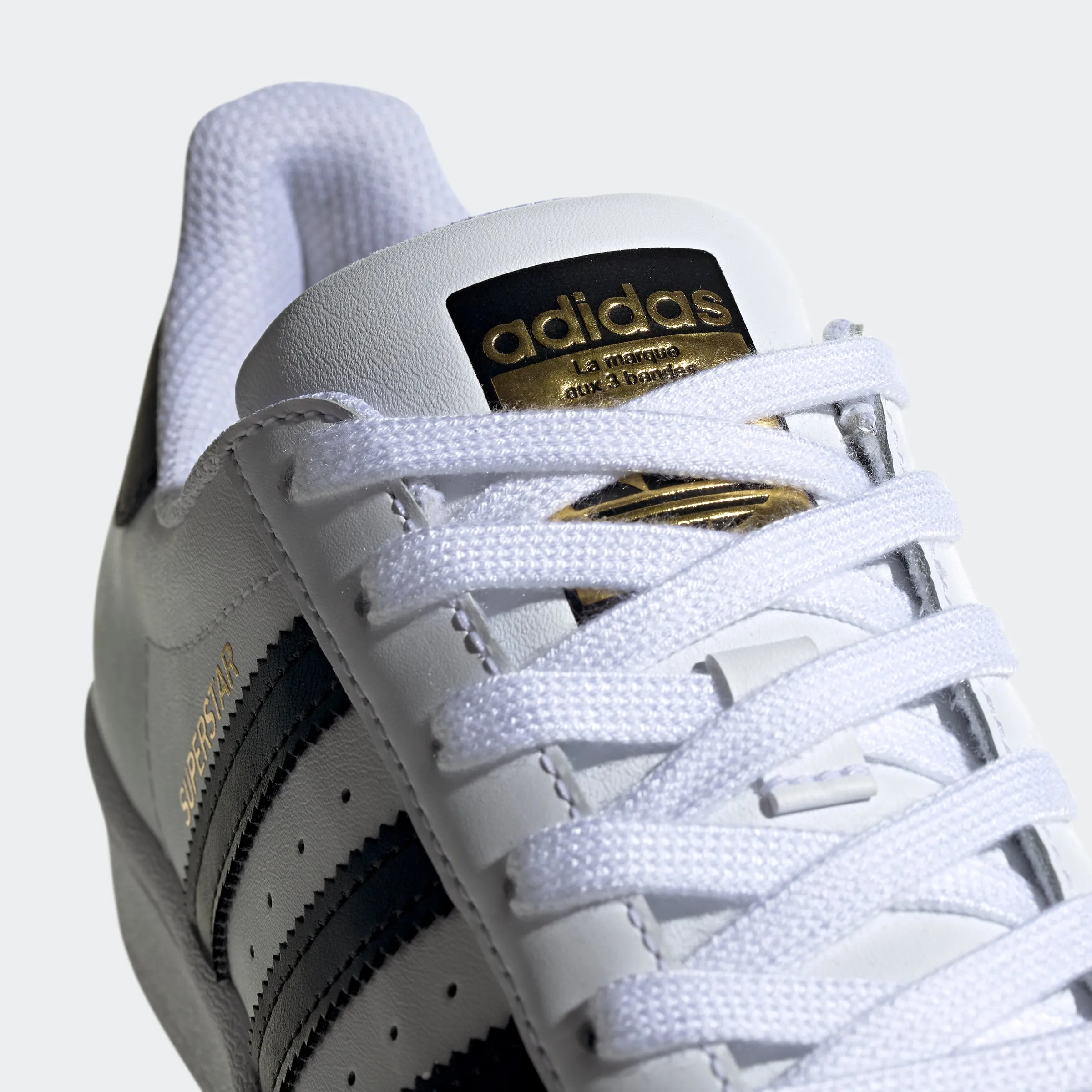Big Kids adidas Originals Superstar Shoes White Black