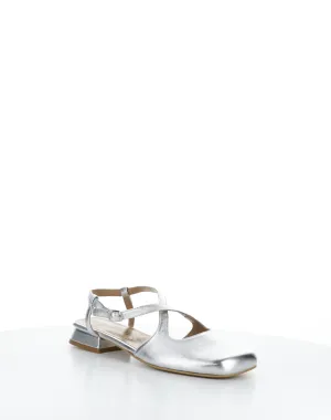 CEFI270FLY 002 SILVER Square Toe Shoes