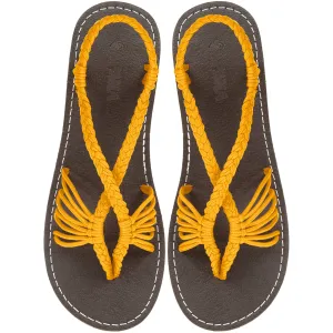 Cocoon- Golden yellow Rope Sandals