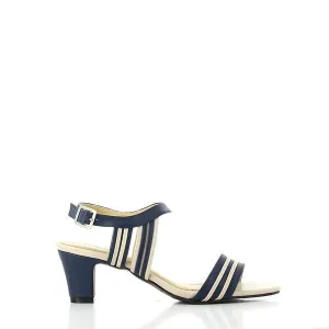 Dalessi Paprika Blue Slingback Sandals
