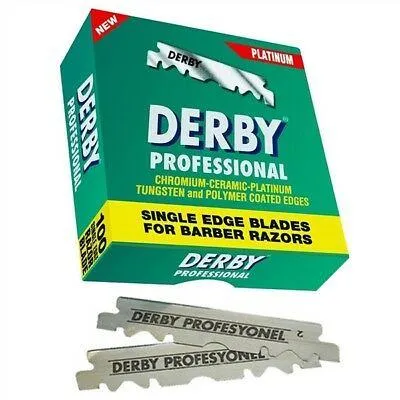 Derby Single Edge Blades (100 CT)