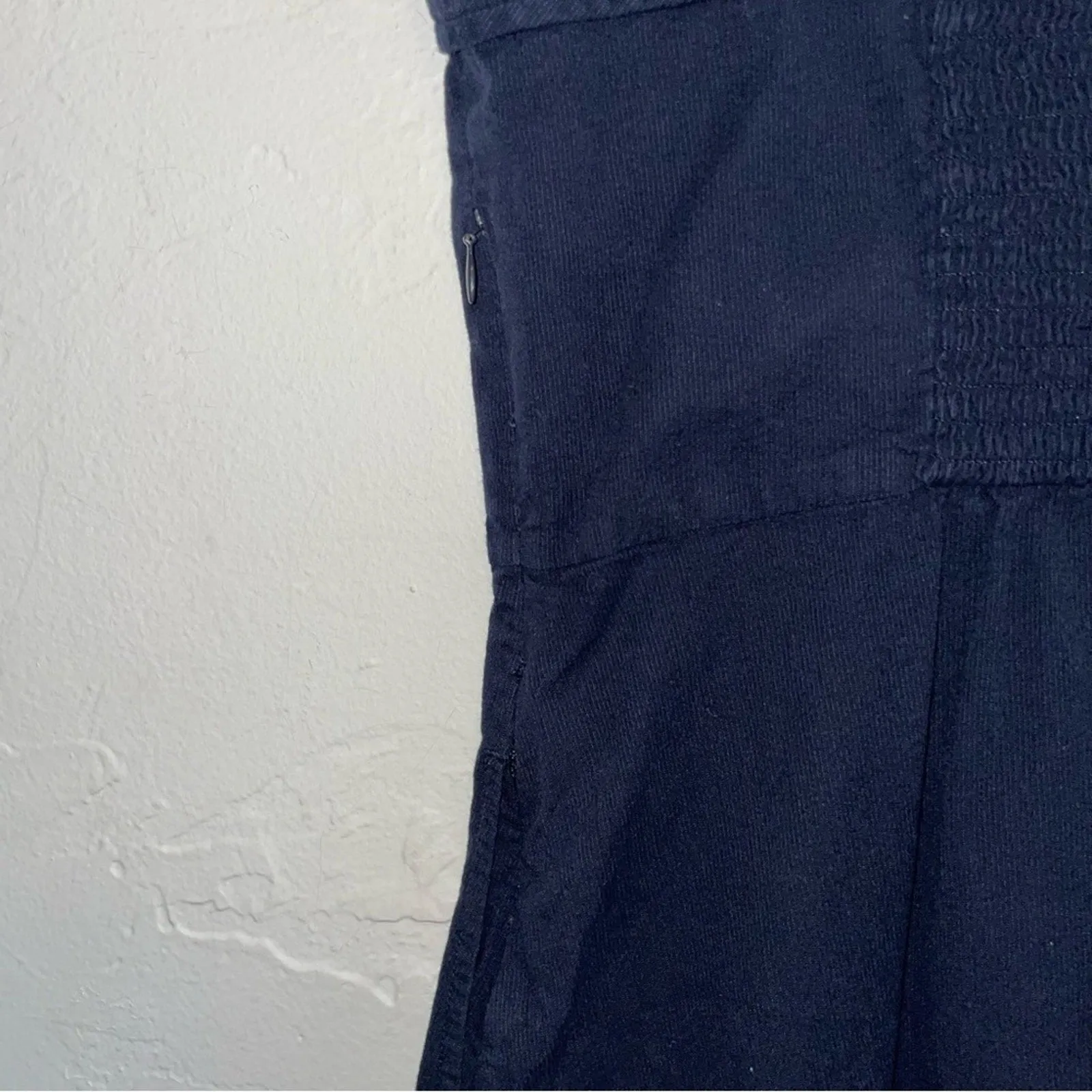 Everlane Cotton Weave Button-Down Ribbed Tank Midi Dress (2)