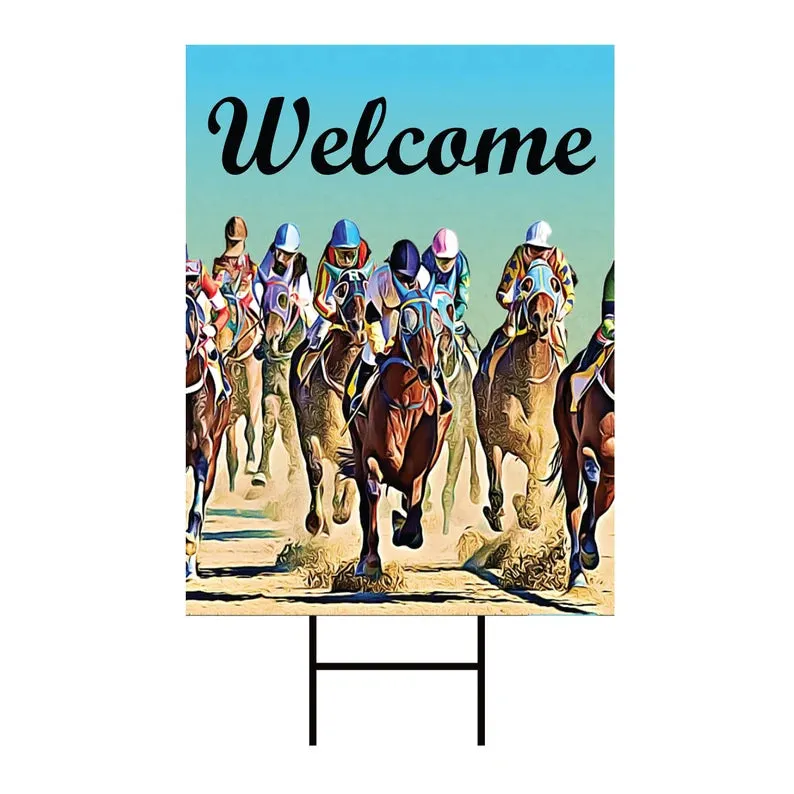 Kentucky Horse Racing Yard Sign