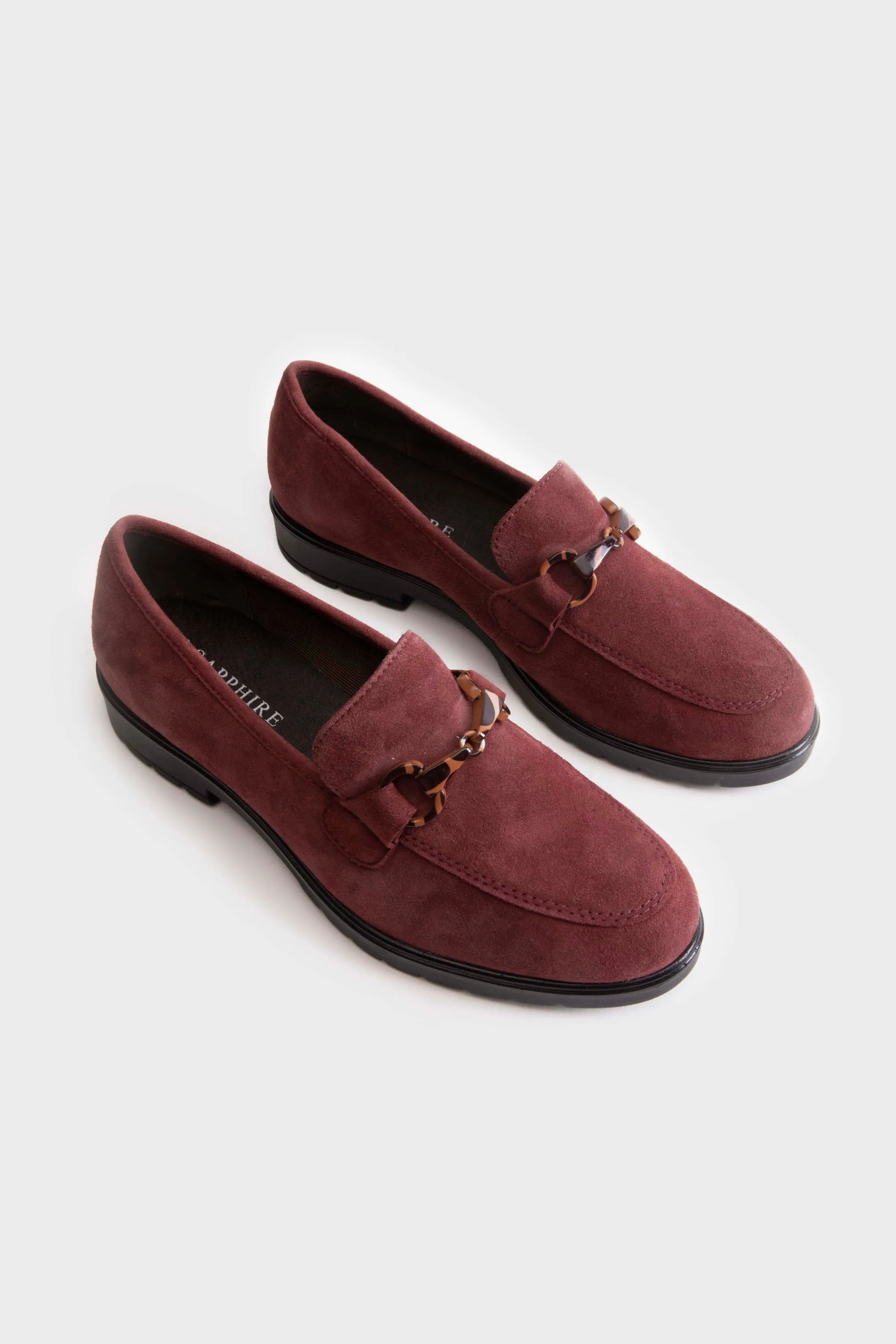 Leather Suede Loafers