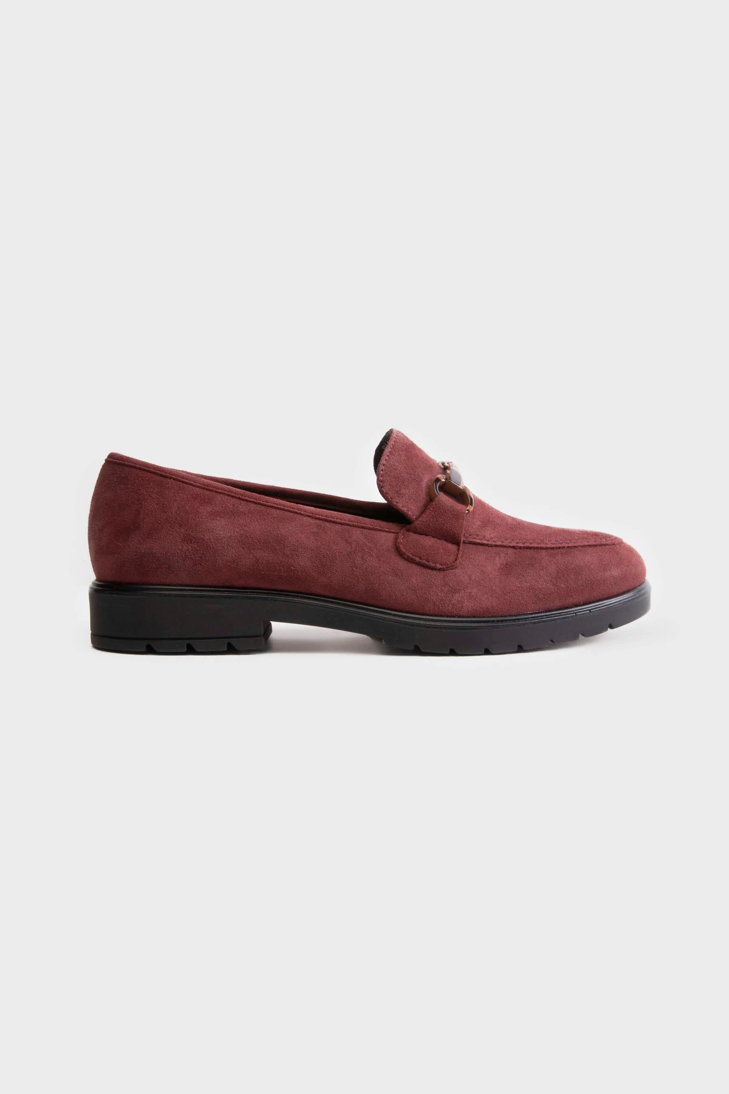 Leather Suede Loafers