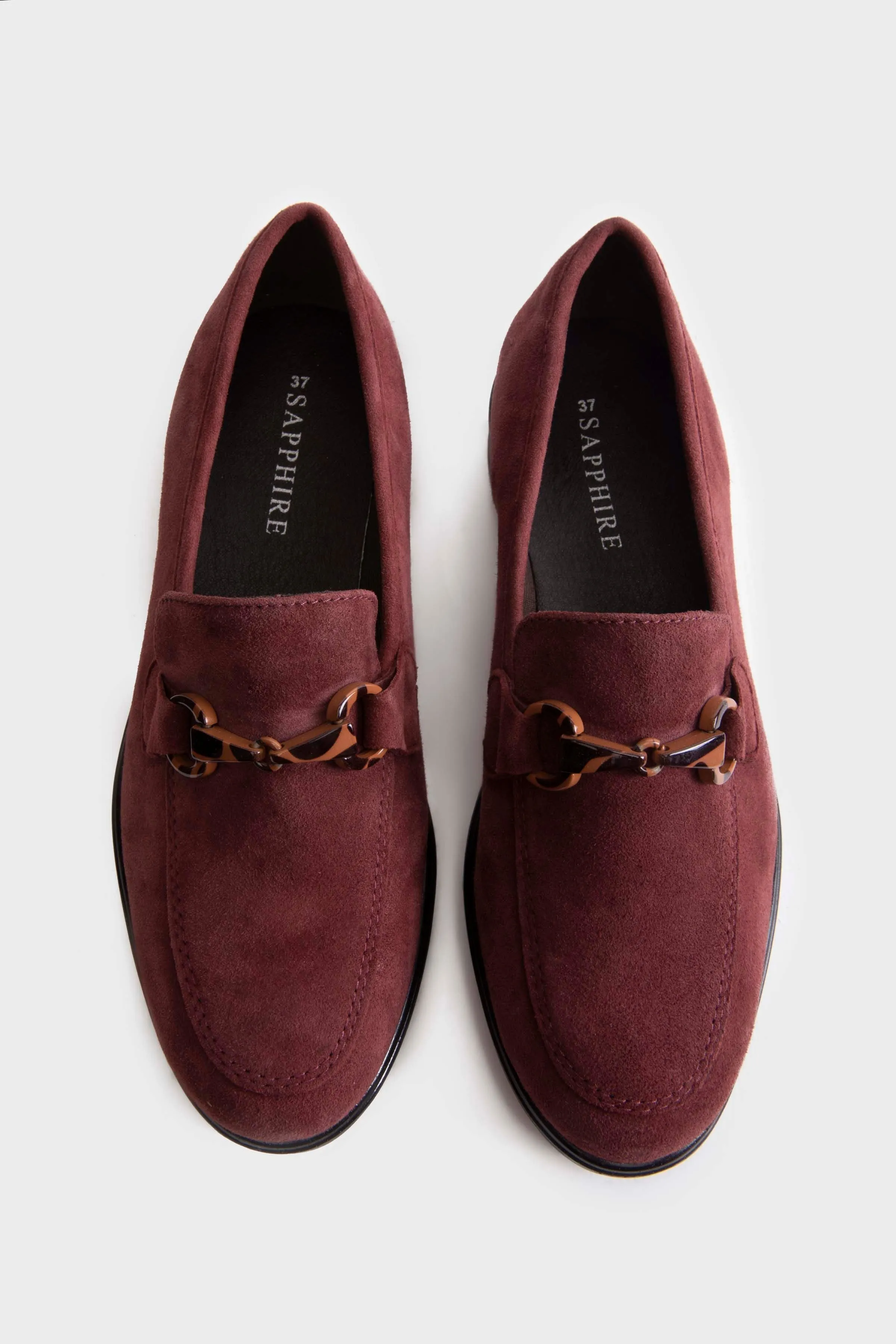 Leather Suede Loafers