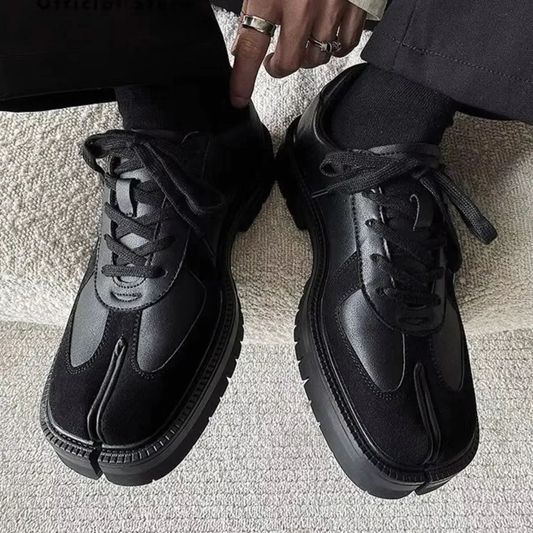 Leather Tabi Sneaker