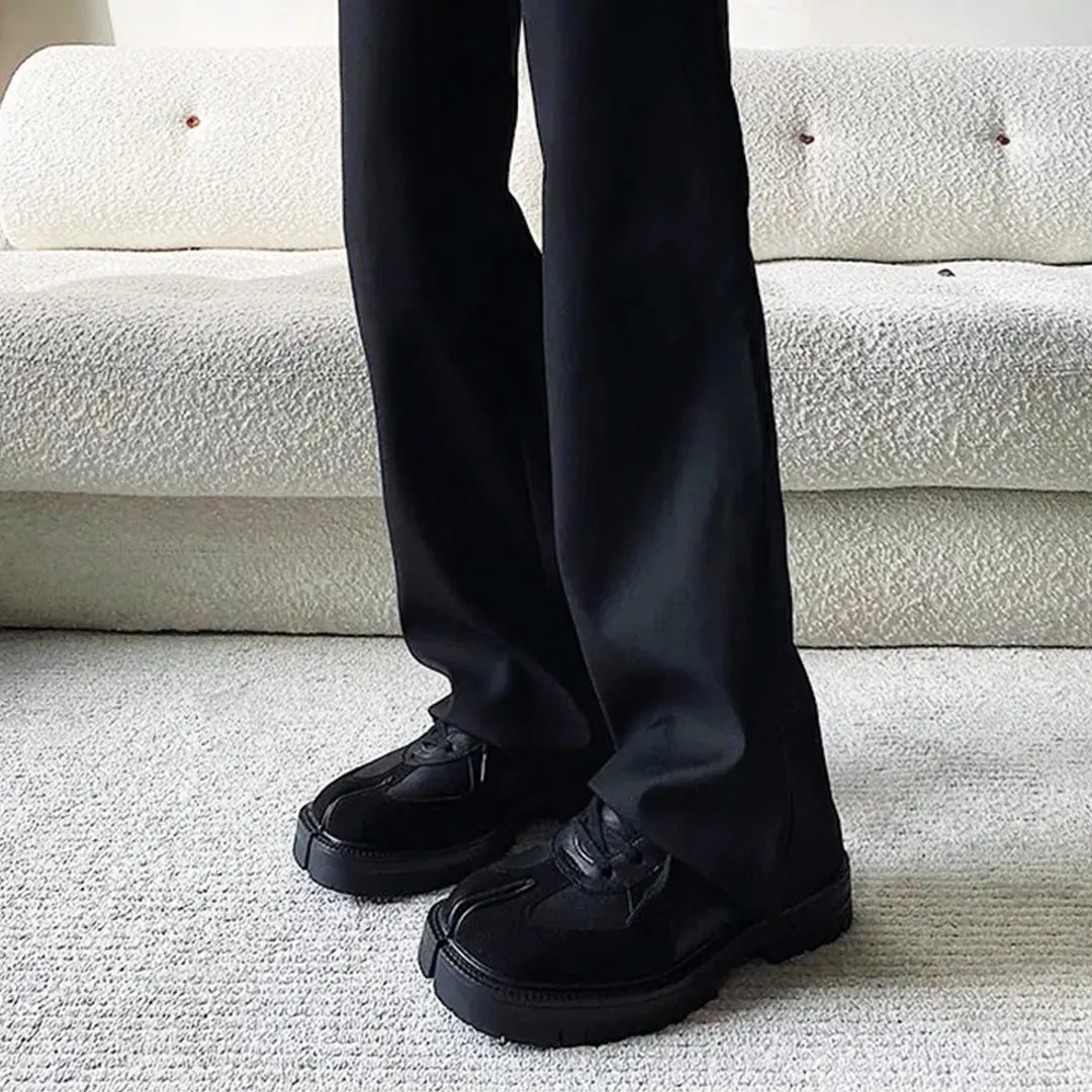 Leather Tabi Sneaker