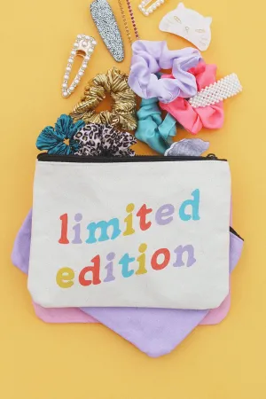Limited Edition Canvas Pouch