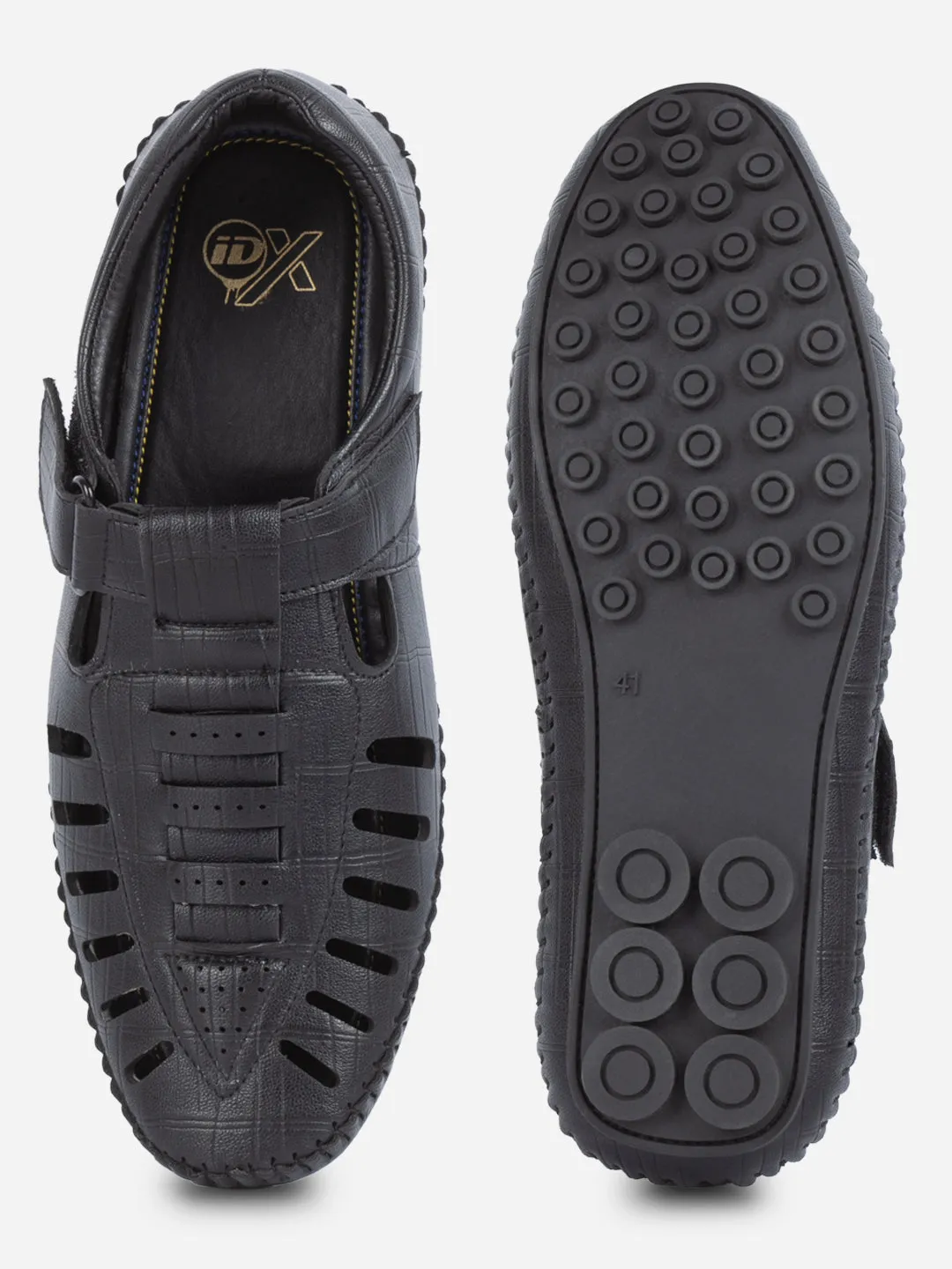 Men's Black Huarache Sandal (IX5014)
