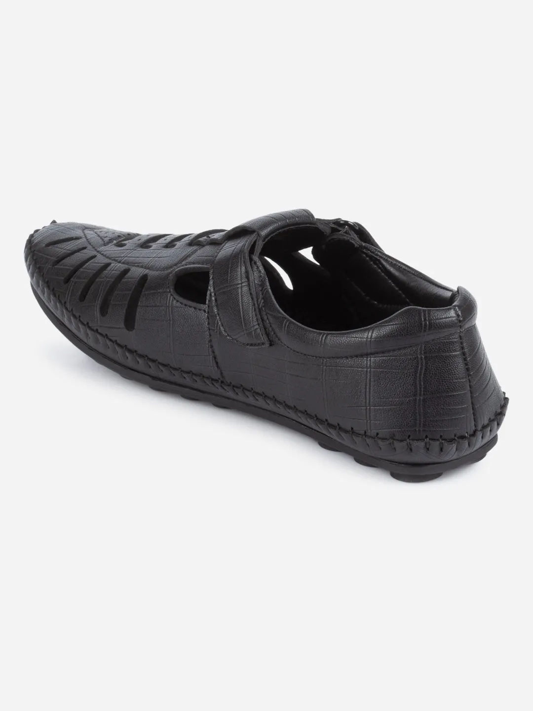 Men's Black Huarache Sandal (IX5014)
