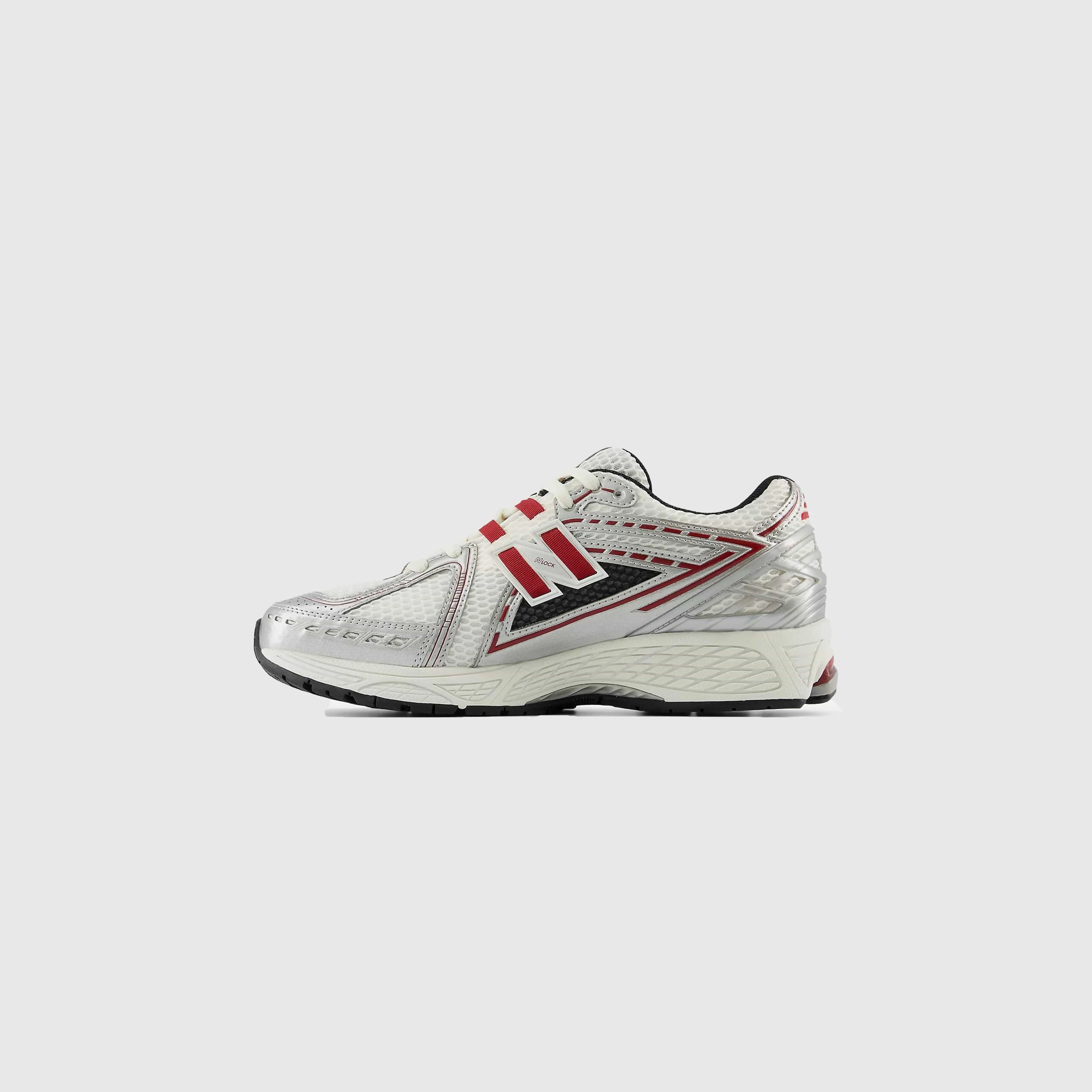 New Balance 1906R - Silver Metallic / Classic Crimson