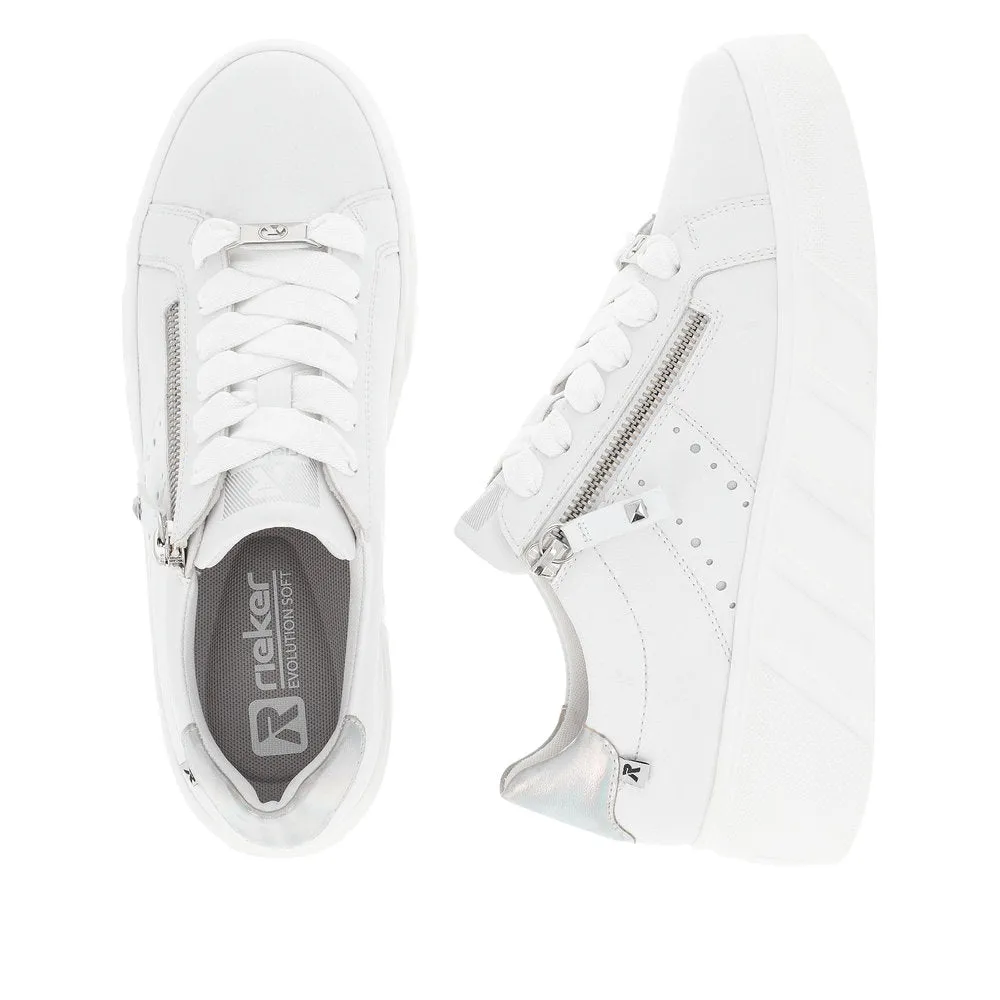 Rieker Evolution ladies Zip Sided Sneaker