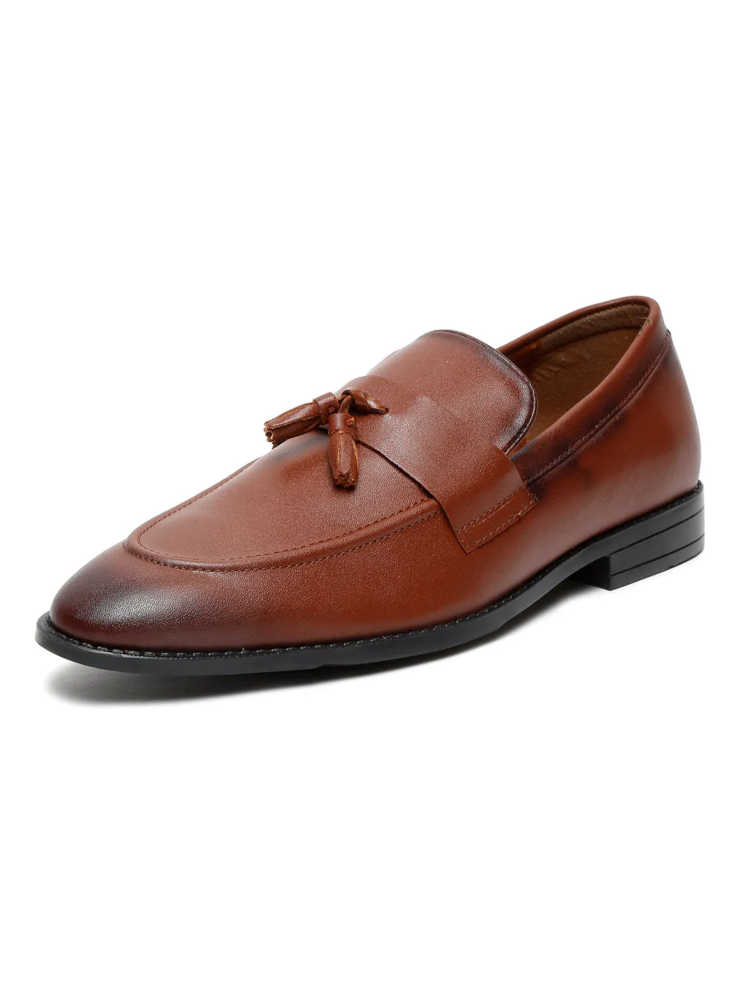 Russet Tan Tassel Style Comfortable Moccasins