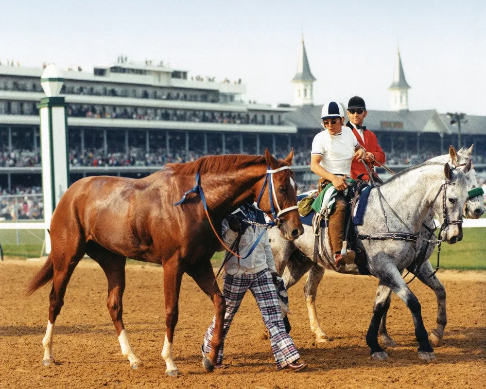 Secretariat Going to the Barns