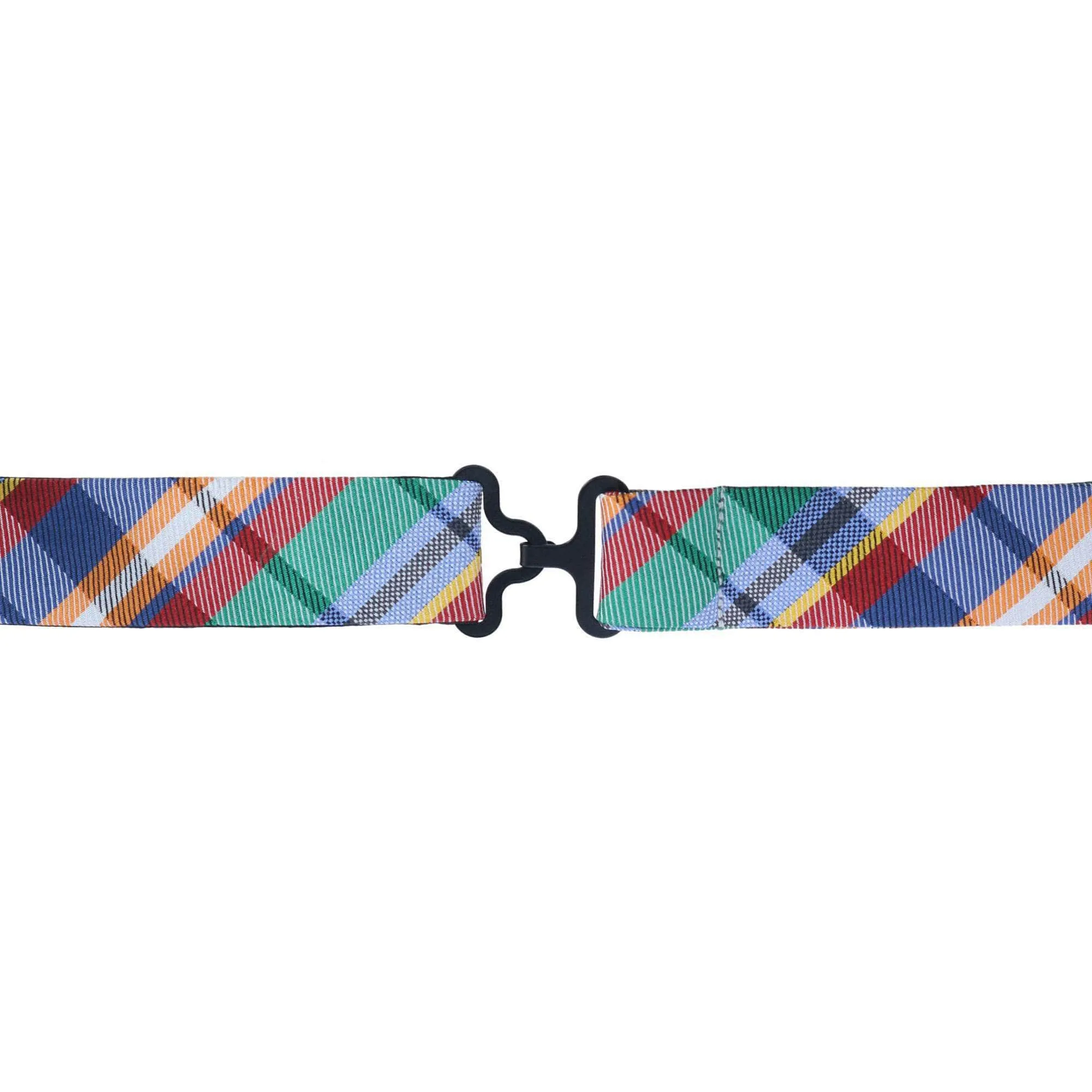 Sherwood Plaid Silk Bow Tie