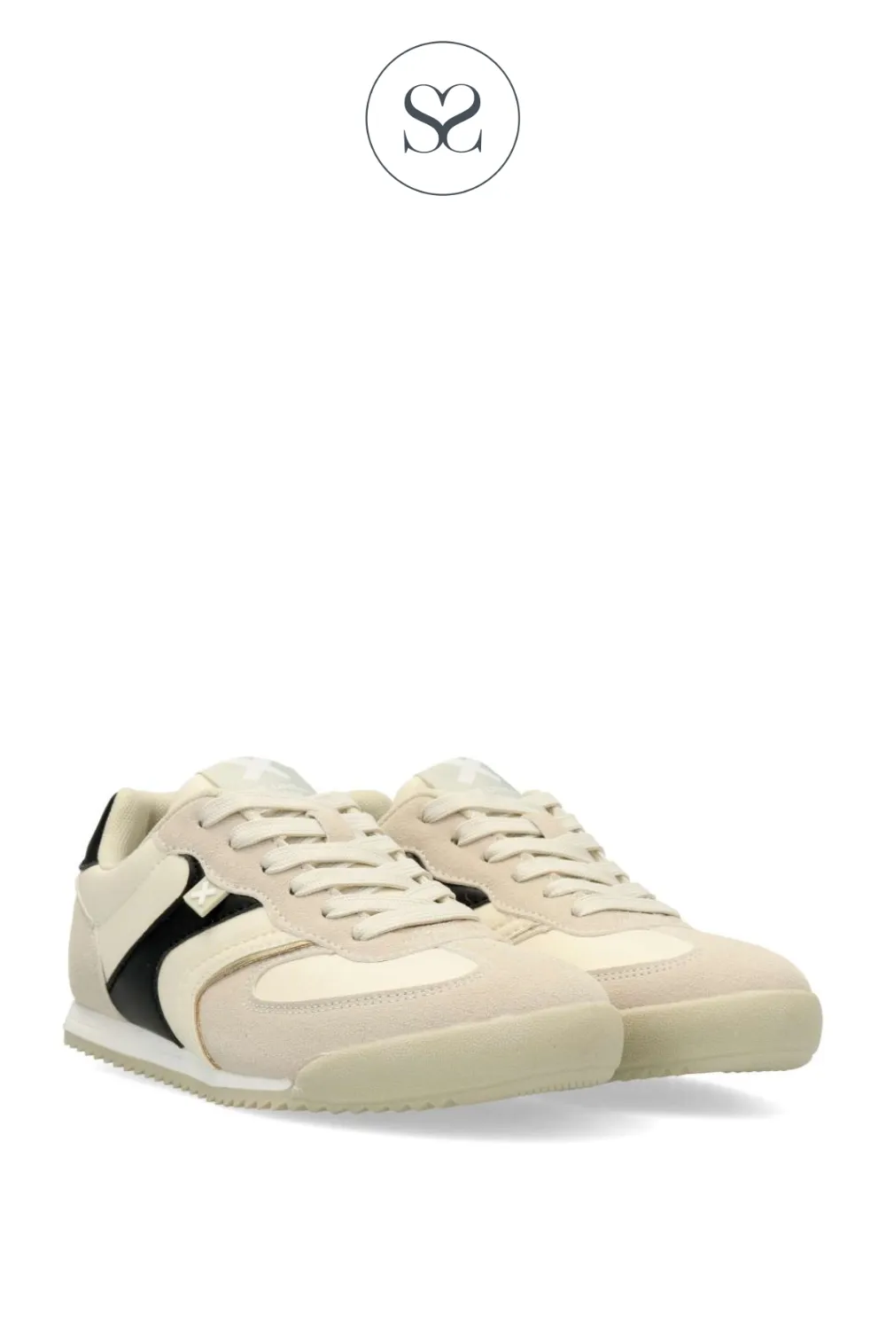 XTI 144051 BEIGE LOW PROFILE - RETRO TRAINERS